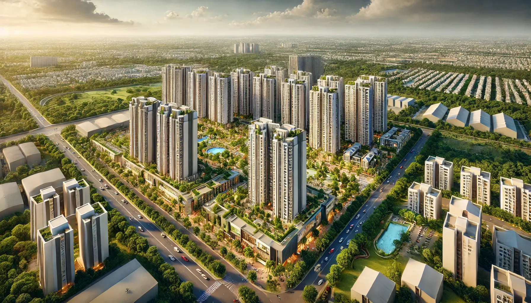 Nambiar Sarjapur Road Apartments - Model Apartments